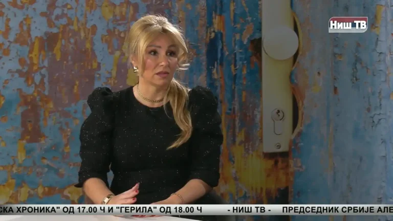 Katarina Mitrovski, gostovanje na Niš TV